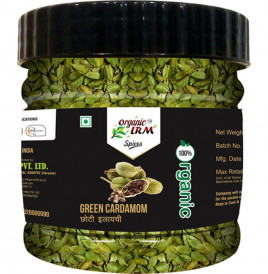 Organic LRM Green Cardamon   Glass Jar  50 grams